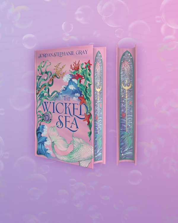 The Wicked Sea - Jordan Stephanie Gray (sprayed edges from Perfectly Edged)